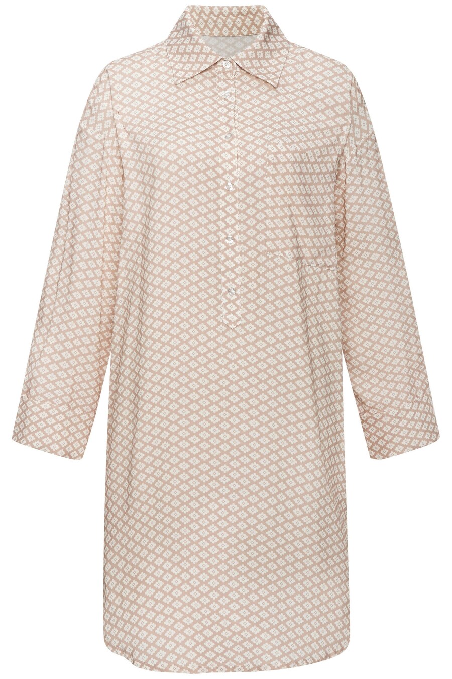 Ночная рубашка LASCANA, бежевый
Ночная рубашка LASCANA, бежевый