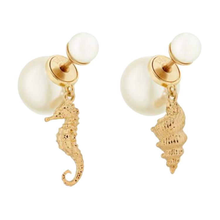 DIOR Серьги из смолы и металла унисекс gold
DIOR Серьги из смолы и металла унисекс gold