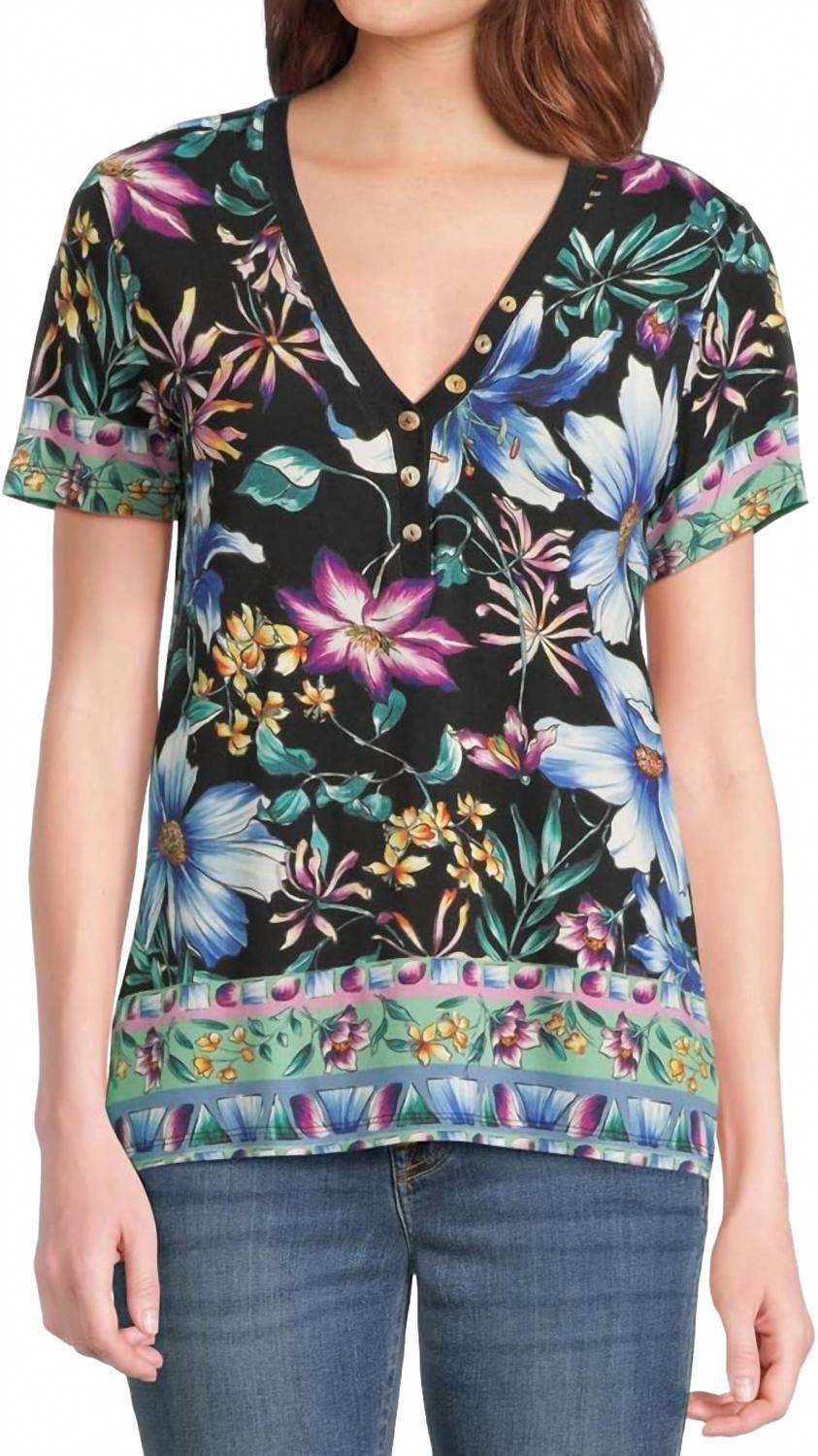 Джейни Фав Короткий Рукав Хенли Футболка В Джамуно Johnny Was, Jumuno
Джейни Фав Короткий Рукав Хенли Футболка В Джамуно Johnny Was, Jumuno