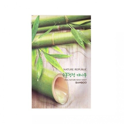 Маска-лист Real Nature из бамбука Nature Republic
Маска-лист Real Nature из бамбука Nature Republic
