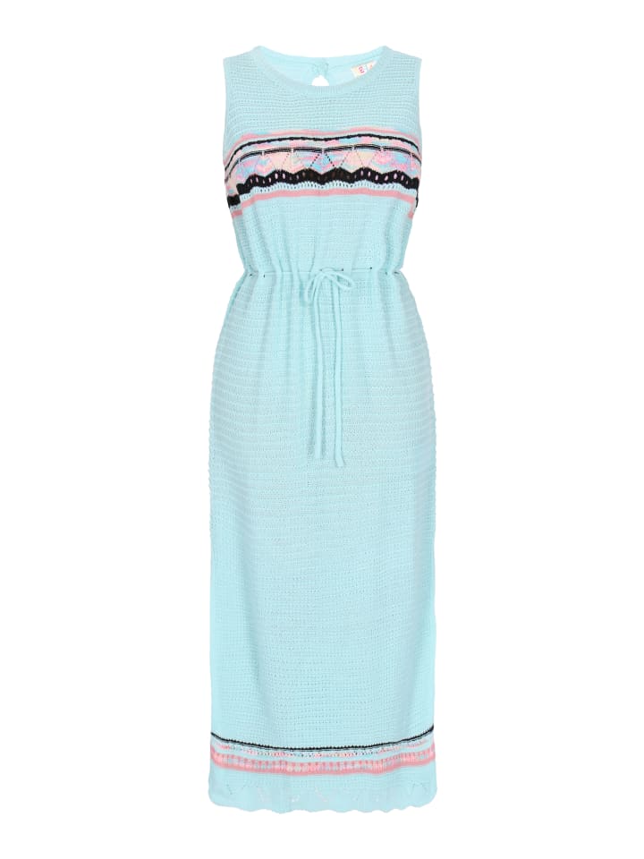 Платье до колена IZIA, цвет turquoise multicolor 
Платье до колена IZIA, цвет turquoise multicolor