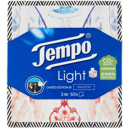 Коробка салфеток * 60 шт. «Moschino» - Бумажные полотенца Tempo
Коробка салфеток * 60 шт. «Moschino» - Бумажные полотенца Tempo