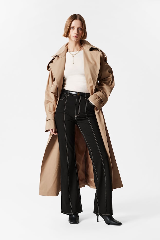 Расклешенные брюки со стегаными швами & Other Stories, черный
Расклешенные брюки со стегаными швами & Other Stories, черный