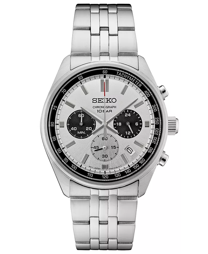 Мужские часы Chronograph Essentials с браслетом из нержавеющей стали, 42 мм Seiko
Мужские часы Chronograph Essentials с браслетом из нержавеющей стали, 42 мм Seiko