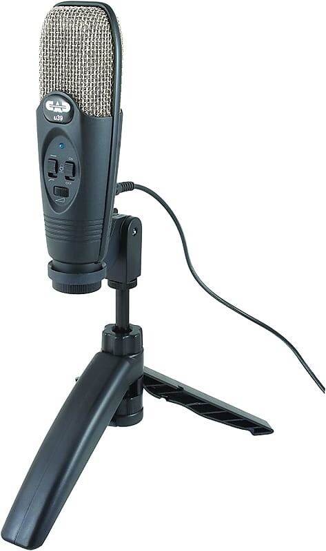 Микрофон CAD U39 USB Large Diaphragm Cardioid Condenser Microphone
Микрофон CAD U39 USB Large Diaphragm Cardioid Condenser Microphone