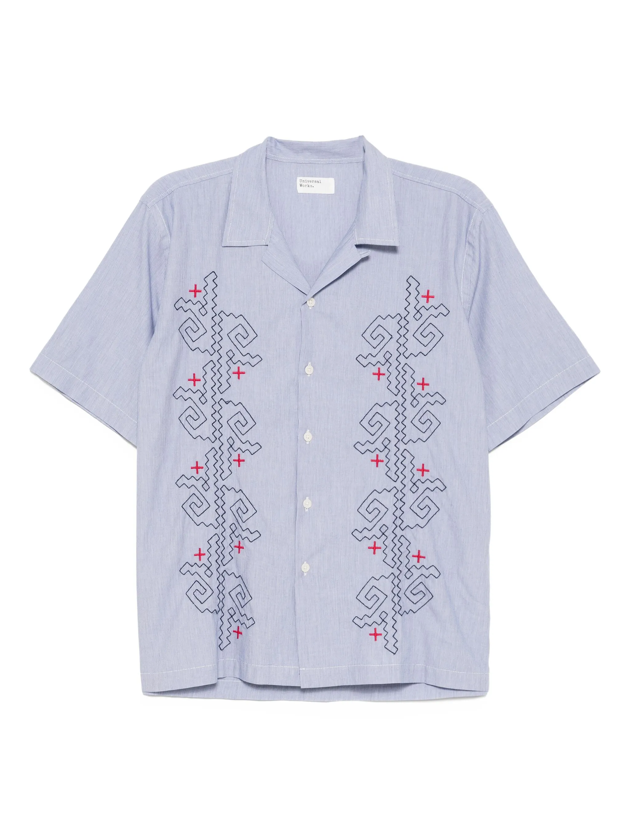 Рубашка с вышивкой Universal Works, синий
Рубашка с вышивкой Universal Works, синий