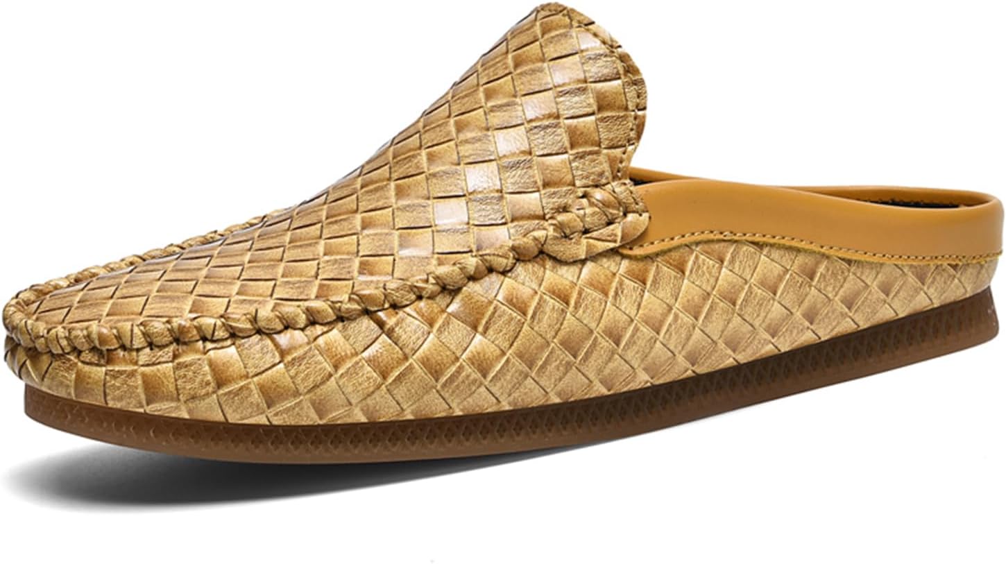 Мужские мокасины с принтом из кожи Баотоу, туфли-мюли, простые, удобные, без шнурков, с круглым закрытым носком, плоской подошвой и ремешком сзади, для работы, отпуска, пляжа и шопинга Enjgu, желтый
Мужские мокасины с принтом из кожи Баотоу, туфли-мюли, простые, удобные, без шнурков, с круглым закрытым носком, плоской подошвой и ремешком сзади, для работы, отпуска, пляжа и шопинга Enjgu, желтый