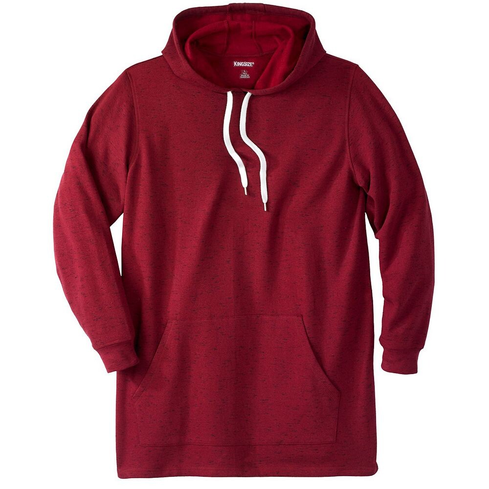 Мужской длинный флисовый пуловер с капюшоном Kingsize большой и высокий KingSize, цвет Burgundy Marl
Мужской длинный флисовый пуловер с капюшоном Kingsize большой и высокий KingSize, цвет Burgundy Marl