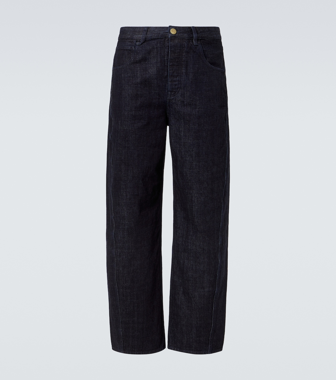 Прямые джинсы Mirada De Nimes Jacquemus, Dark Navy
Прямые джинсы Mirada De Nimes Jacquemus, Dark Navy