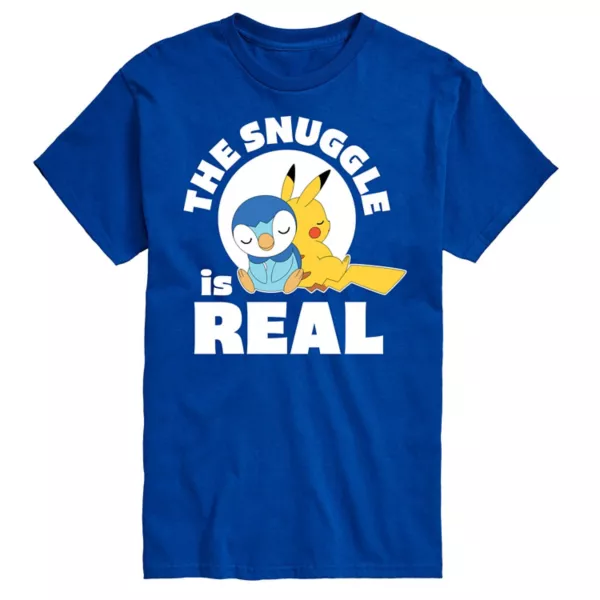 Футболка с изображением большого и высокого покемона Snuggle Is Real Licensed Character, синий
Футболка с изображением большого и высокого покемона Snuggle Is Real Licensed Character, синий