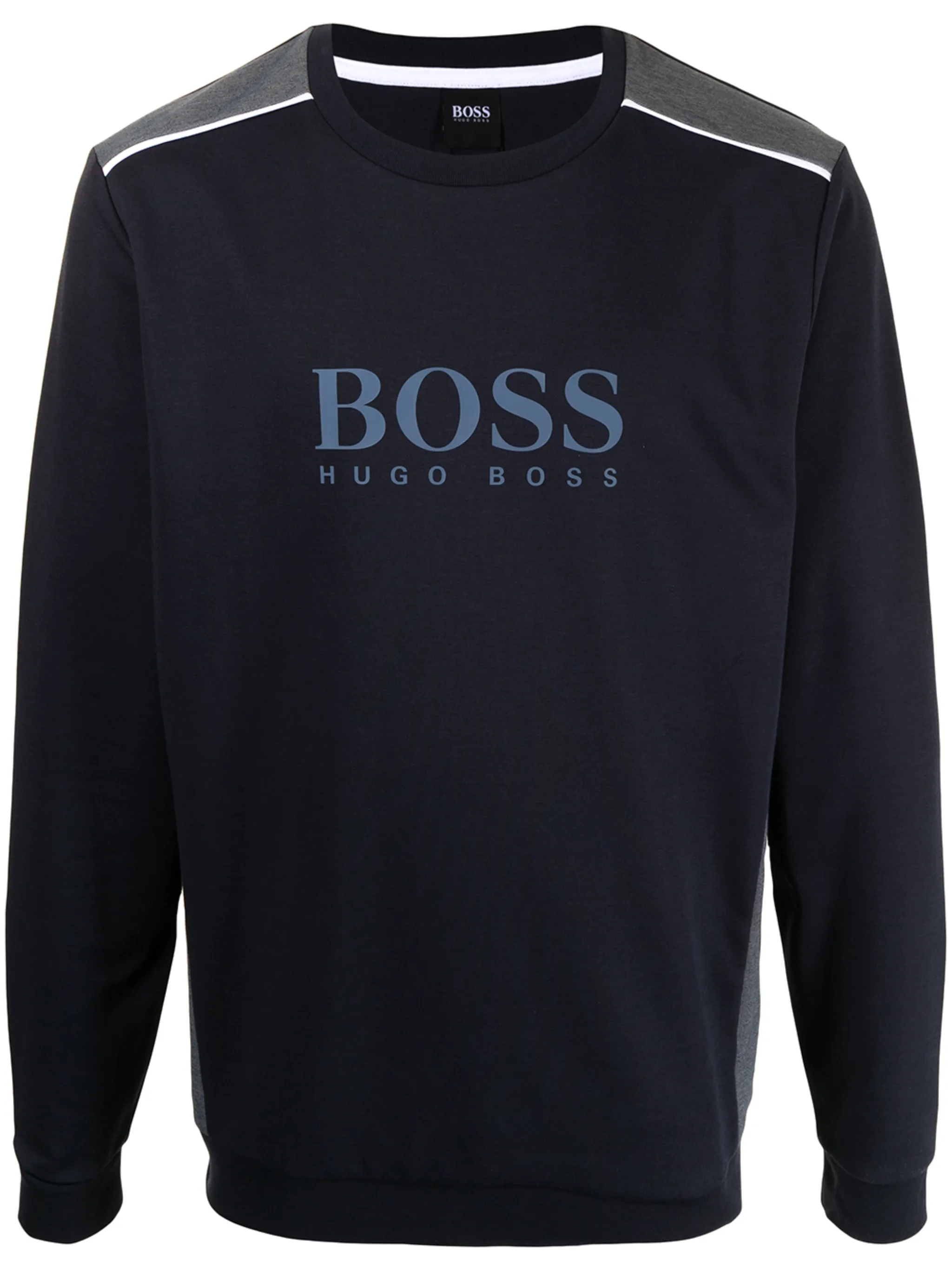 Джемпер с логотипом Boss, синий
Джемпер с логотипом Boss, синий