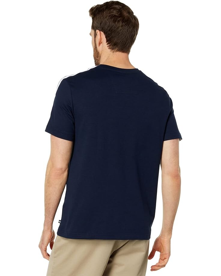Футболка Nautica Shoulder-Stripe T-Shirt, темно-синий 
Футболка Nautica Shoulder-Stripe T-Shirt, темно-синий