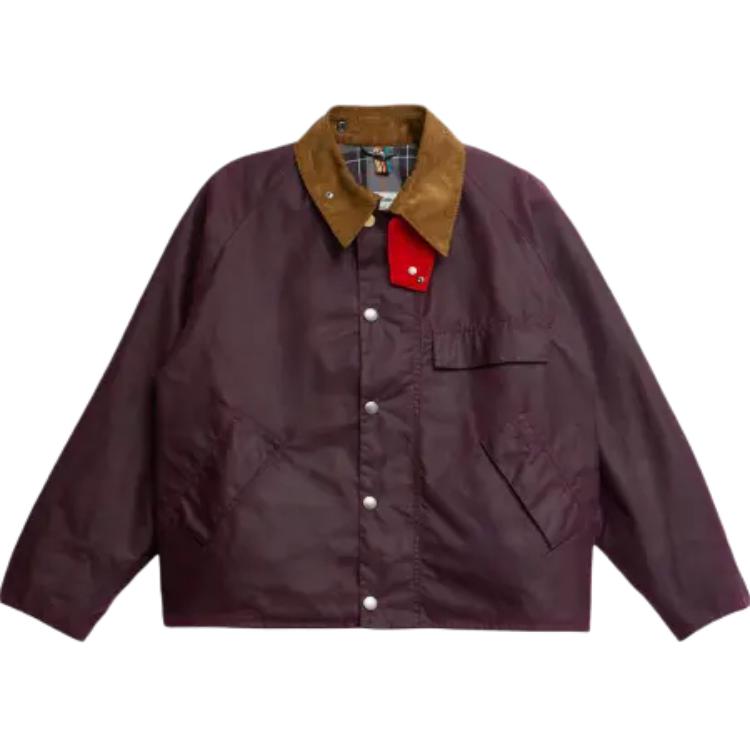 Куртка Paul Smith с воротником из вельвета BARBOUR, бордовый
Куртка Paul Smith с воротником из вельвета BARBOUR, бордовый