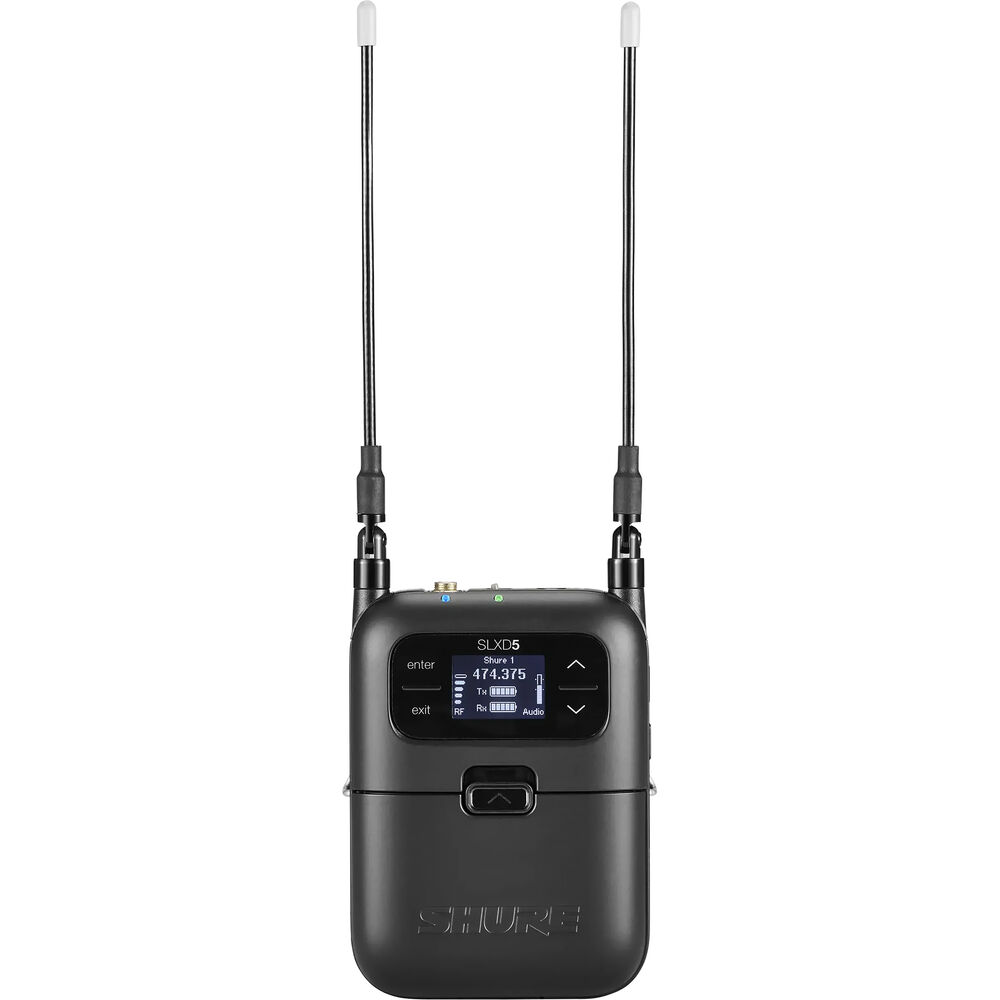 Беспроводной приемник Shure SLXD5 Digital Camera-Mount Wireless Microphone SLXD5-J52
Беспроводной приемник Shure SLXD5 Digital Camera-Mount Wireless Microphone SLXD5-J52