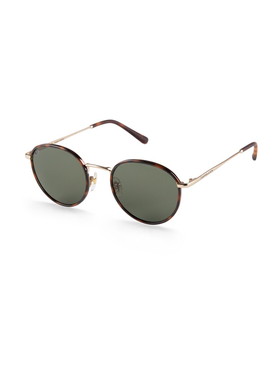 Солнцезащитные очки Kapten & Son LONDON GOLD TORTOISE GREEN, цвет Brown/Green 
Солнцезащитные очки Kapten & Son LONDON GOLD TORTOISE GREEN, цвет Brown/Green