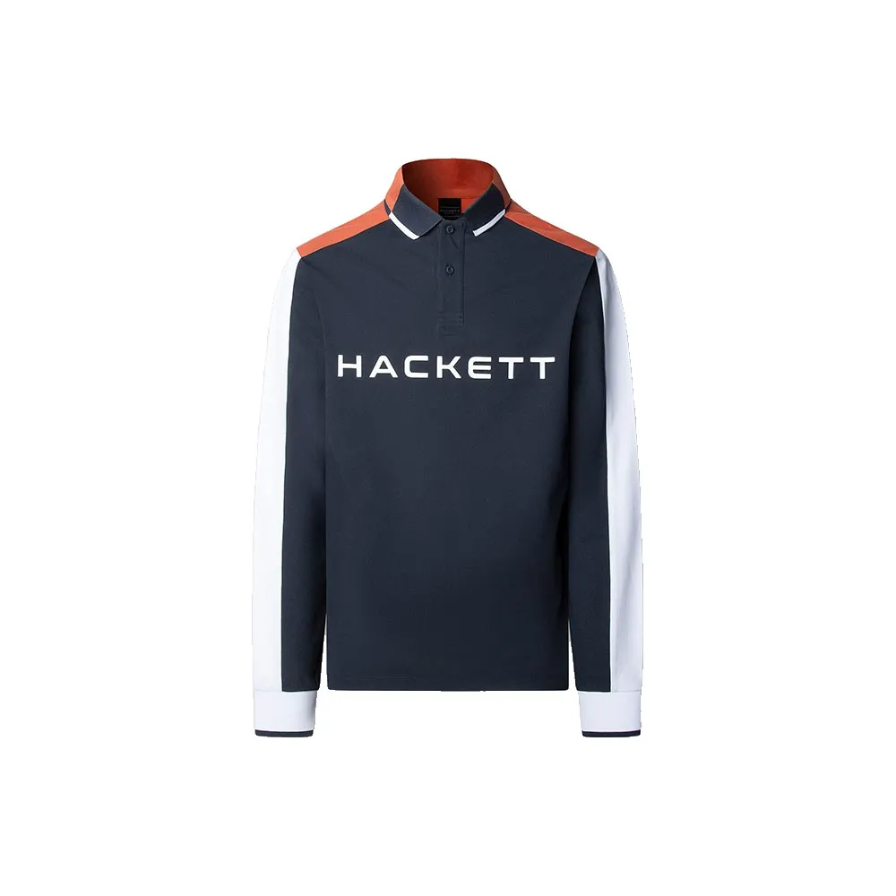 Поло с длинным рукавом Hackett Multi, синий
Поло с длинным рукавом Hackett Multi, синий