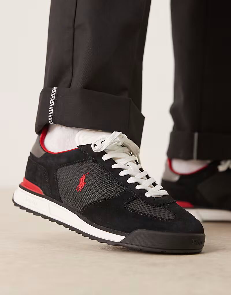 Кроссовки Varick из замши и рипстопа черного и серого цветов Polo Ralph Lauren
Кроссовки Varick из замши и рипстопа черного и серого цветов Polo Ralph Lauren