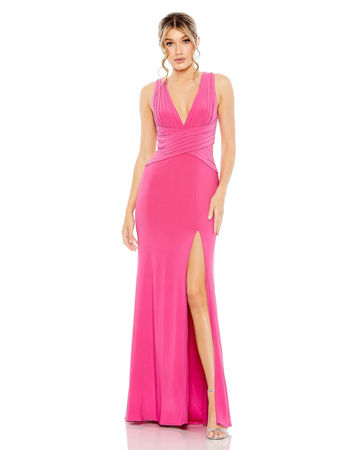 Трикотажное платье со складками и лифом Ieena for Mac Duggal, красный
Трикотажное платье со складками и лифом Ieena for Mac Duggal, красный