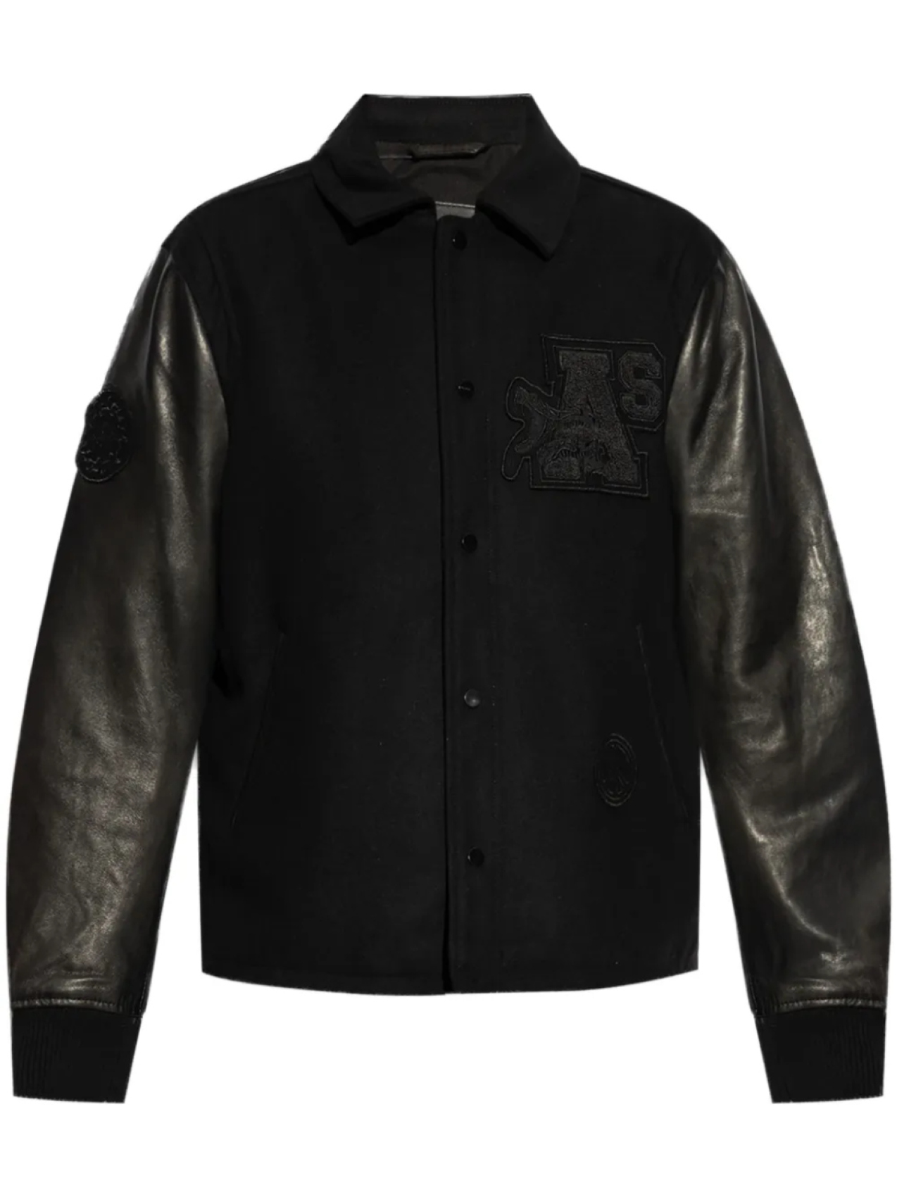 Куртка AllSaints Warrenton, черный 
Куртка AllSaints Warrenton, черный