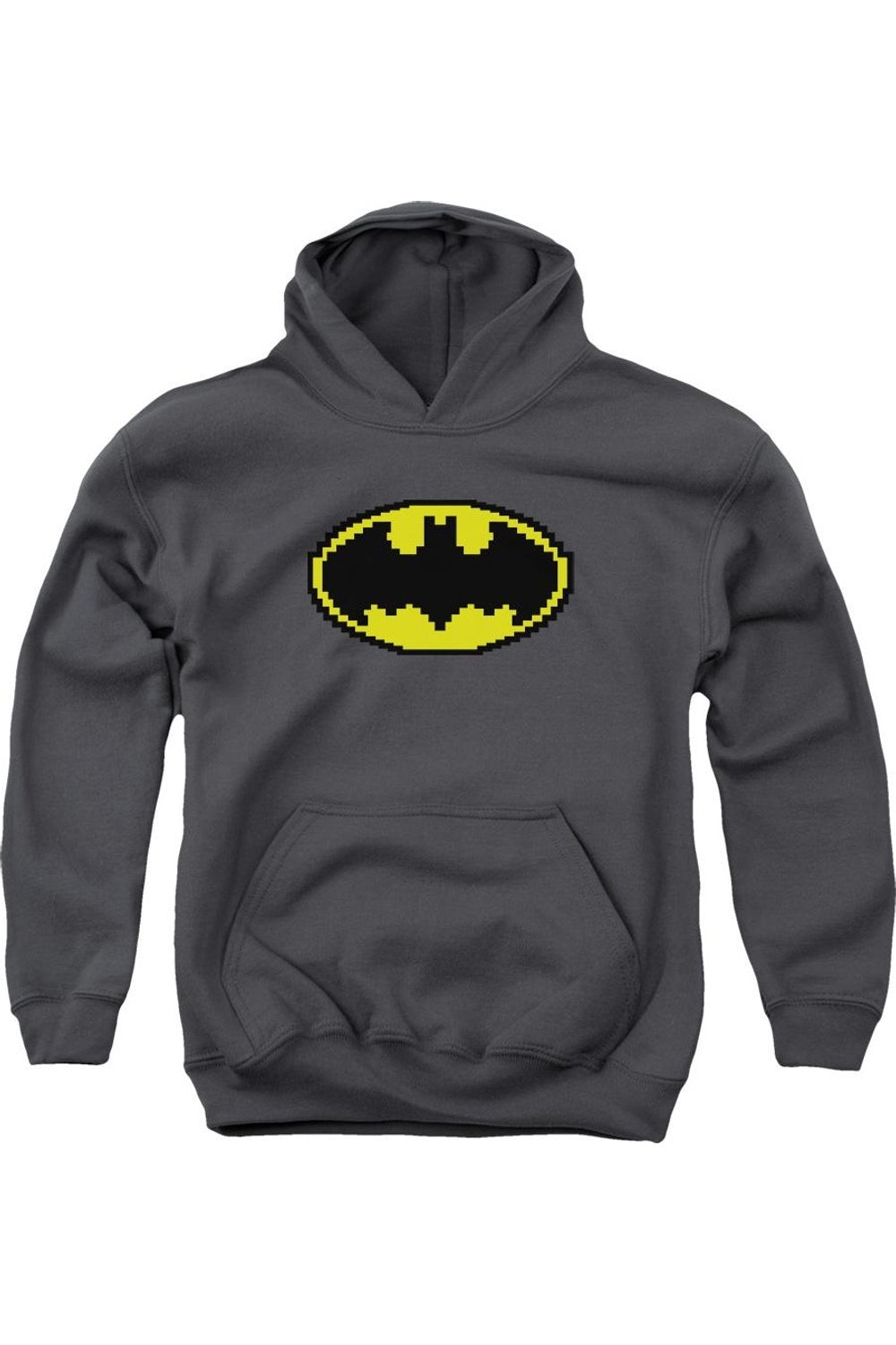 Батмен Пиксель Символ молодежная толстовка с капюшоном Gildan, Charcoal
Батмен Пиксель Символ молодежная толстовка с капюшоном Gildan, Charcoal