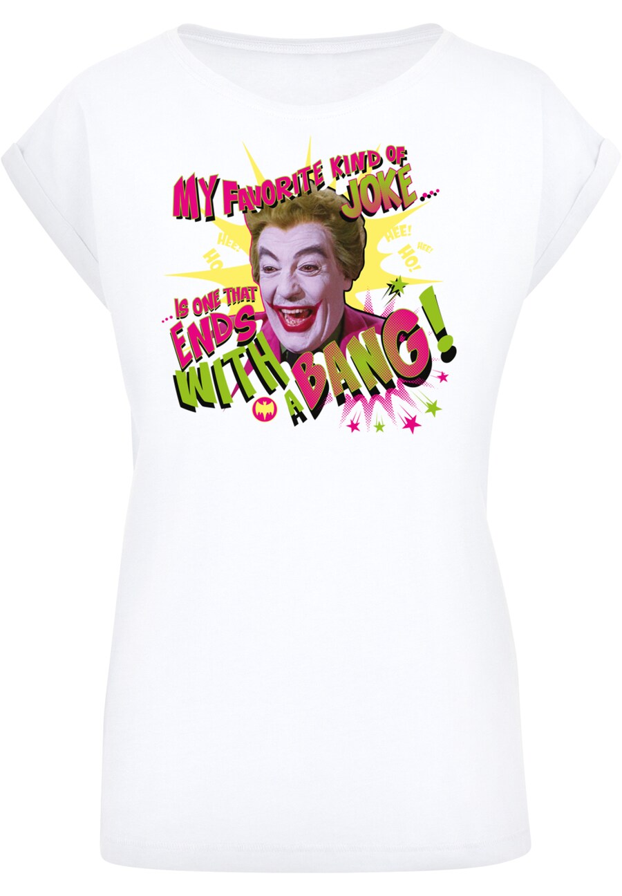 Рубашка F4NT4STIC Batman TV Series Joker Bang, белый 
Рубашка F4NT4STIC Batman TV Series Joker Bang, белый