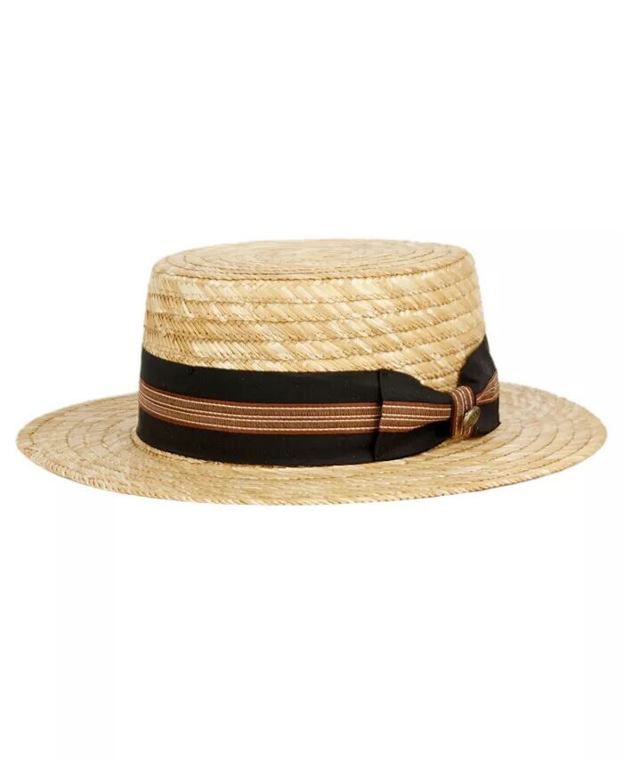 Шляпа-лодочка из пшеничной соломы Angela & William, бежевый
Шляпа-лодочка из пшеничной соломы Angela & William, бежевый