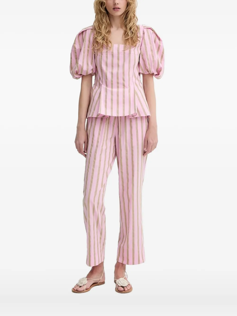 Топ с рукавами-фонариками Stine Goya, розовый
Топ с рукавами-фонариками Stine Goya, розовый