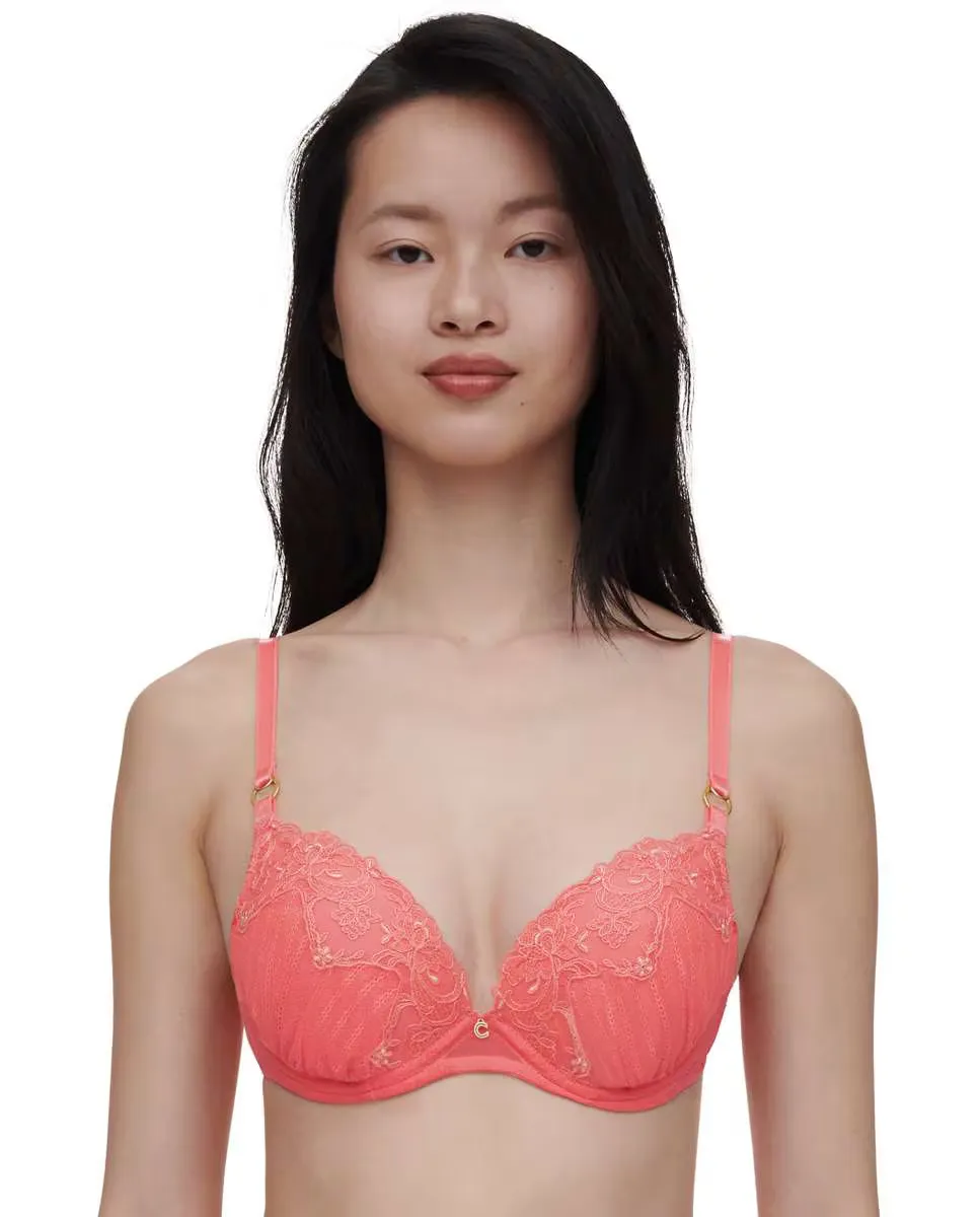 Бюстгальтер на косточках с эффектом пуш-ап из коллекции Cabaret Sauvage Chantelle, коралловый
Бюстгальтер на косточках с эффектом пуш-ап из коллекции Cabaret Sauvage Chantelle, коралловый
