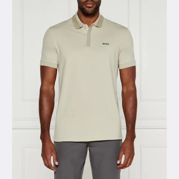Рубашка-Поло классического кроя Boss, бежевый 
Рубашка-Поло классического кроя Boss, бежевый