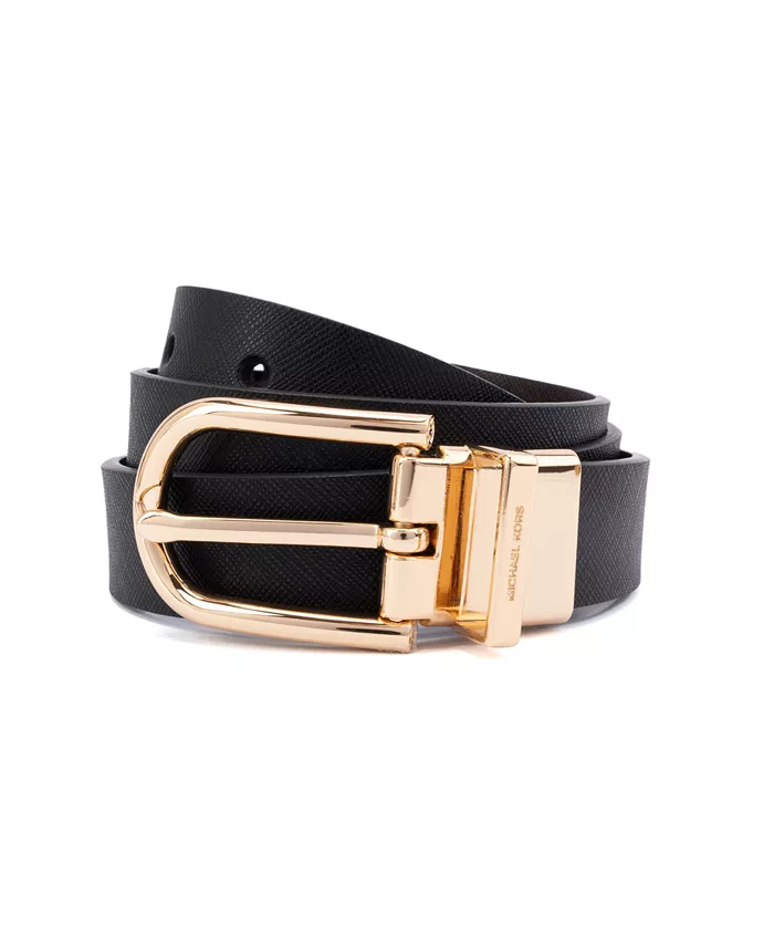 25-мм реверсивный кожаный ремень Michael Kors, черный
25-мм реверсивный кожаный ремень Michael Kors, черный