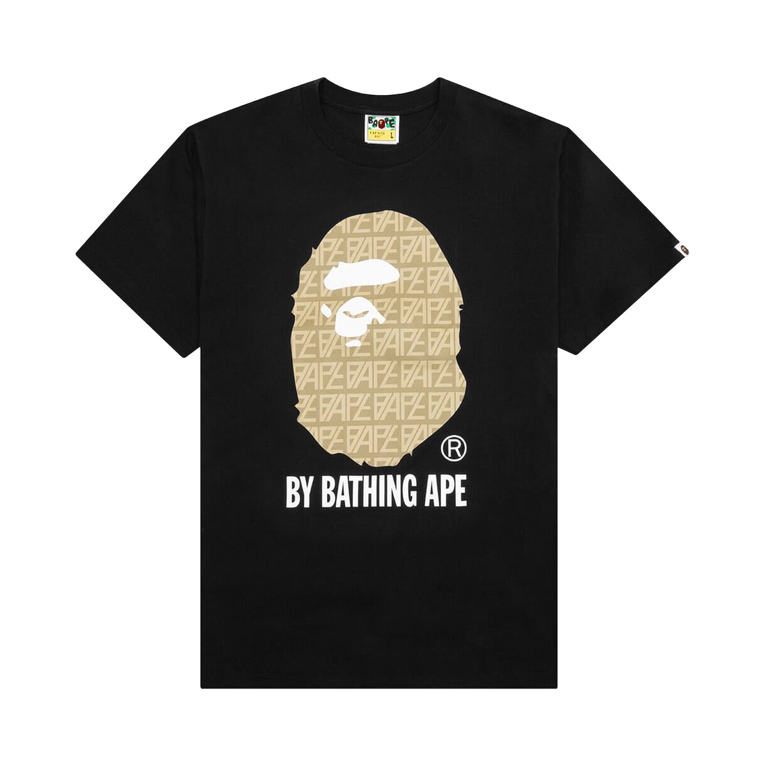 Футболка BAPE Logo Monogram By Bathing Ape, цвет Черный/Бежевый
Футболка BAPE Logo Monogram By Bathing Ape, цвет Черный/Бежевый