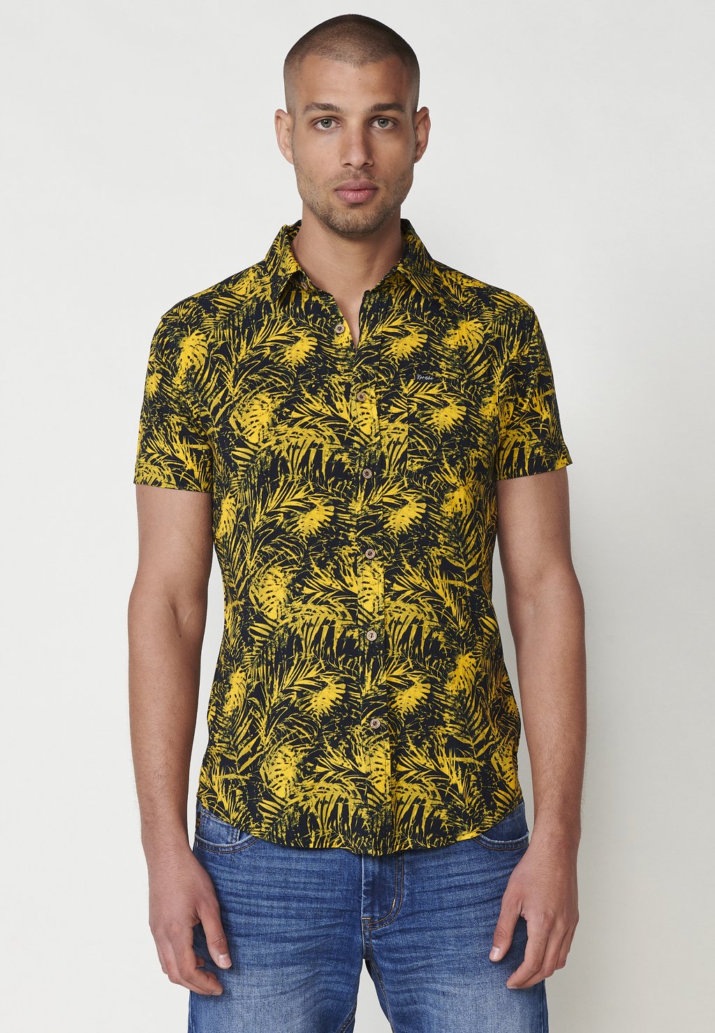 Рубашка SHORT SLEEVED Koroshi, желтый
Рубашка SHORT SLEEVED Koroshi, желтый