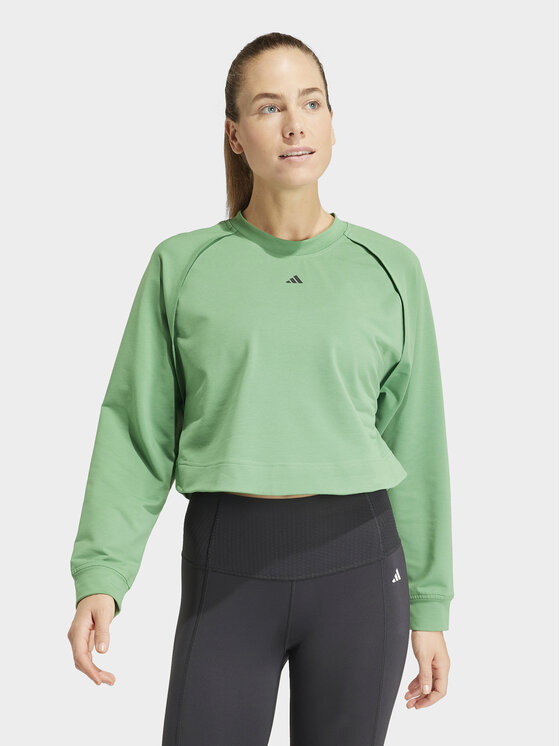Технический свитшот loose fit Power IT9198 Adidas, зеленый
Технический свитшот loose fit Power IT9198 Adidas, зеленый