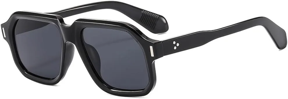 Спортивные солнцезащитные очки большого размера с градиентными линзами UV400 и заклепками для путешествий, активного отдыха и вождения UYPTK, Black Black
Спортивные солнцезащитные очки большого размера с градиентными линзами UV400 и заклепками для путешествий, активного отдыха и вождения UYPTK, Black Black