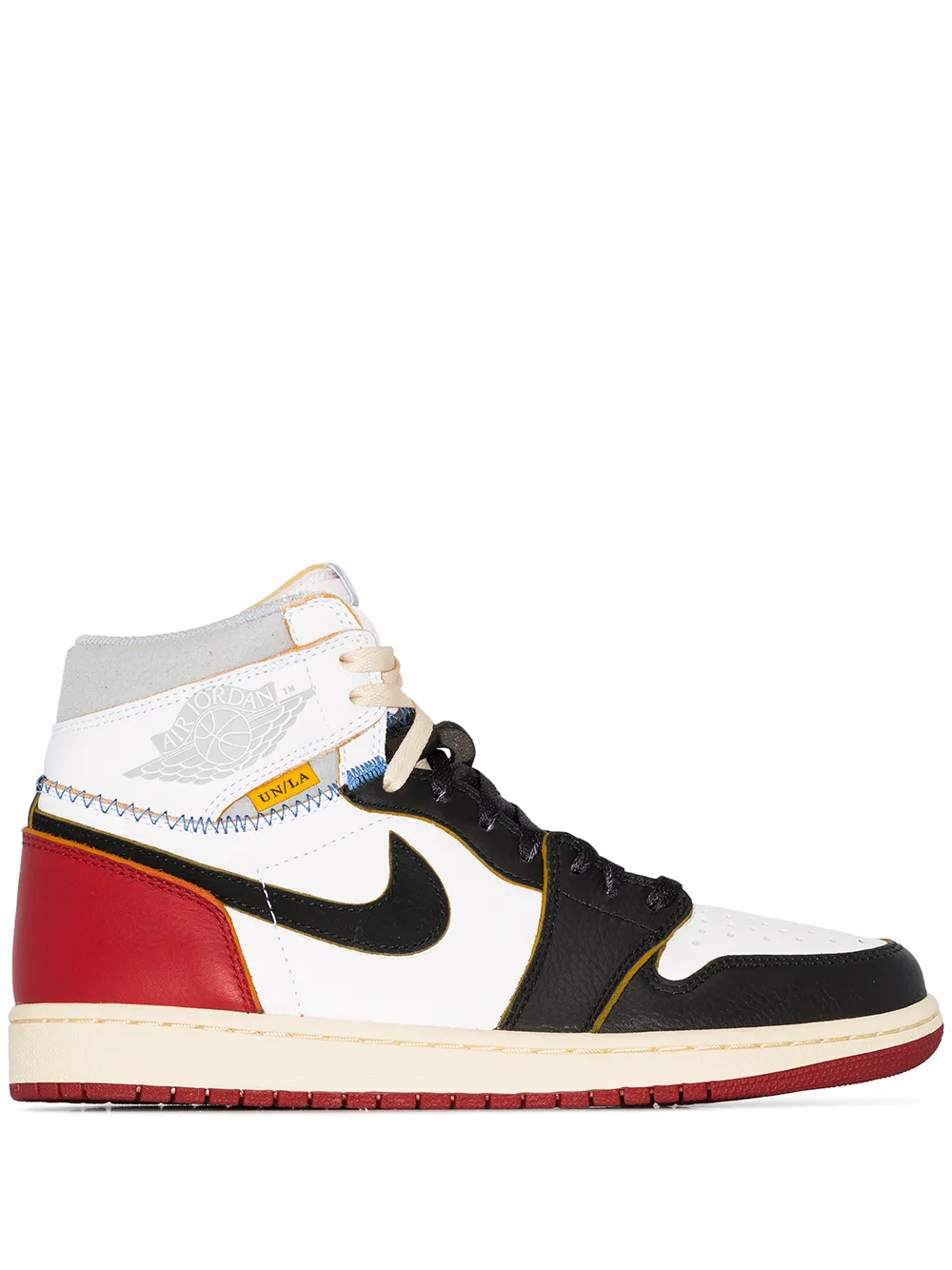 Кроссовки Air 1 Retro Hi Union Black Toe Jordan, белый
Кроссовки Air 1 Retro Hi Union Black Toe Jordan, белый