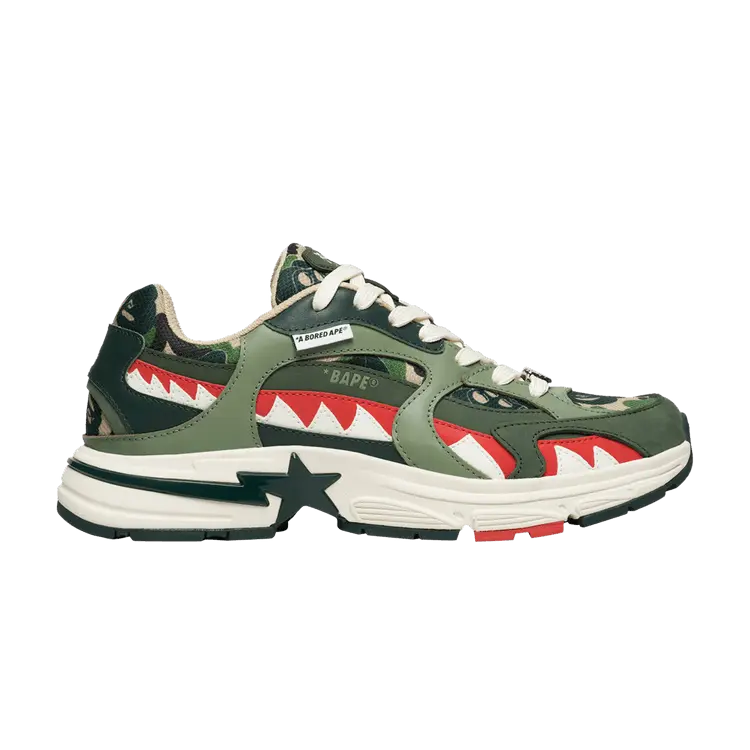 Кроссовки BAPE Bored Ape Yacht Club x Shark Sta Green, зеленый
Кроссовки BAPE Bored Ape Yacht Club x Shark Sta Green, зеленый