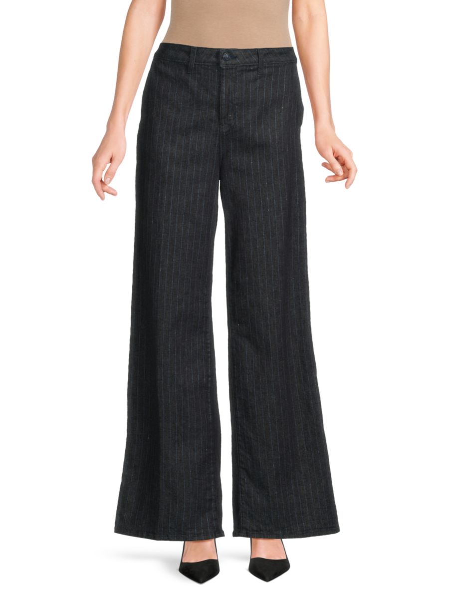 Брюки Angeline с высокой талией и широкими штанинами L'AGENCE, цвет Indigo Blue
Брюки Angeline с высокой талией и широкими штанинами L'AGENCE, цвет Indigo Blue