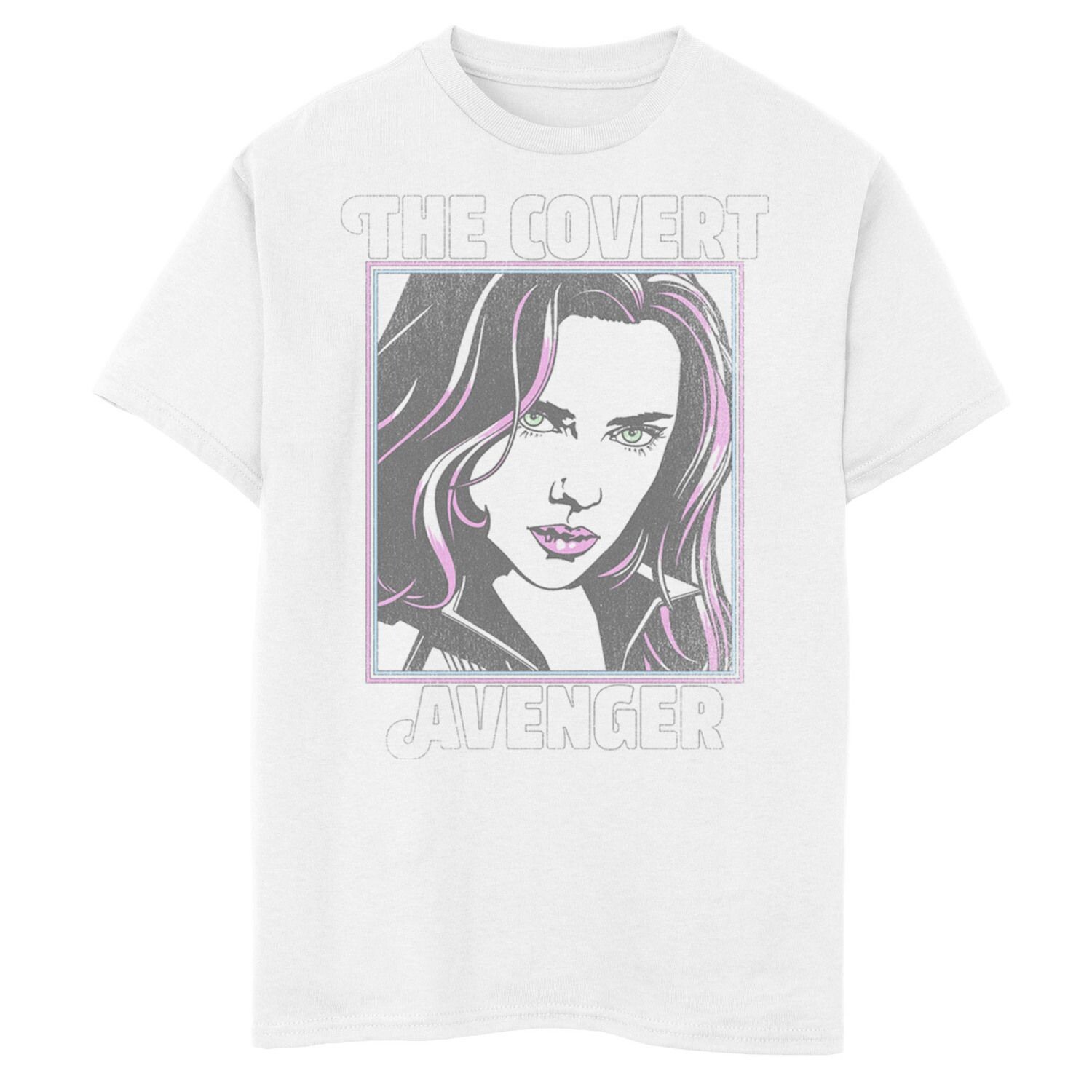 Футболка с рисунком Marvel Pop Widow для мальчиков 8–20 лет Marvel 
Футболка с рисунком Marvel Pop Widow для мальчиков 8–20 лет Marvel