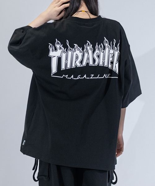Футболка с логотипом, разнообразный узор, крупный силуэт THRASHER, разноцветная
Футболка с логотипом, разнообразный узор, крупный силуэт THRASHER, разноцветная