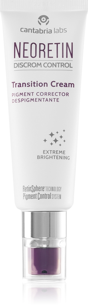 Discrom control transition cream осветляющий крем с восстанавливающим эффектом Neoretin, 50 мл
Discrom control transition cream осветляющий крем с восстанавливающим эффектом Neoretin, 50 мл