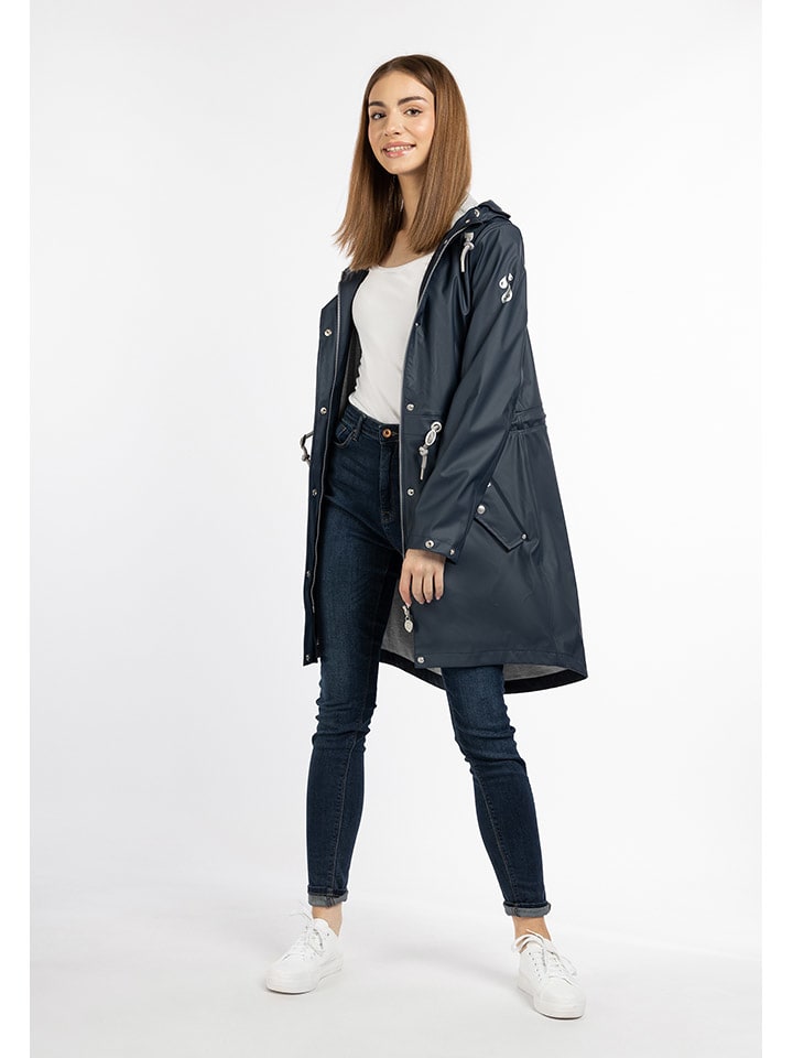 MyMo Дождевая парка темно-синего цвета
MyMo Дождевая парка темно-синего цвета