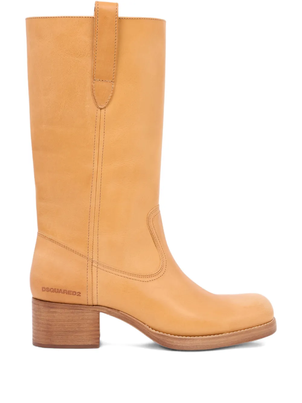Ботинки с петлей для подтягивания Dsquared2, бежевый
Ботинки с петлей для подтягивания Dsquared2, бежевый