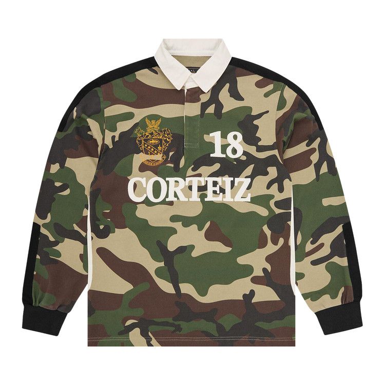 Топ Corteiz Panelled Rugby, Woodland Camo
Топ Corteiz Panelled Rugby, Woodland Camo
