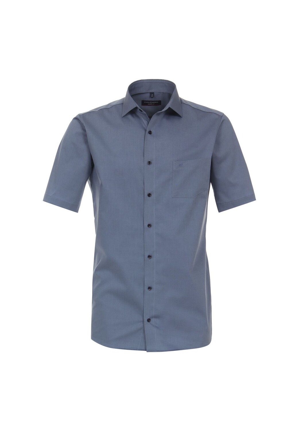Мужская деловая рубашка с короткими рукавами, однотонная, современного кроя CASAMODA, цвет Mittelblau
Мужская деловая рубашка с короткими рукавами, однотонная, современного кроя CASAMODA, цвет Mittelblau