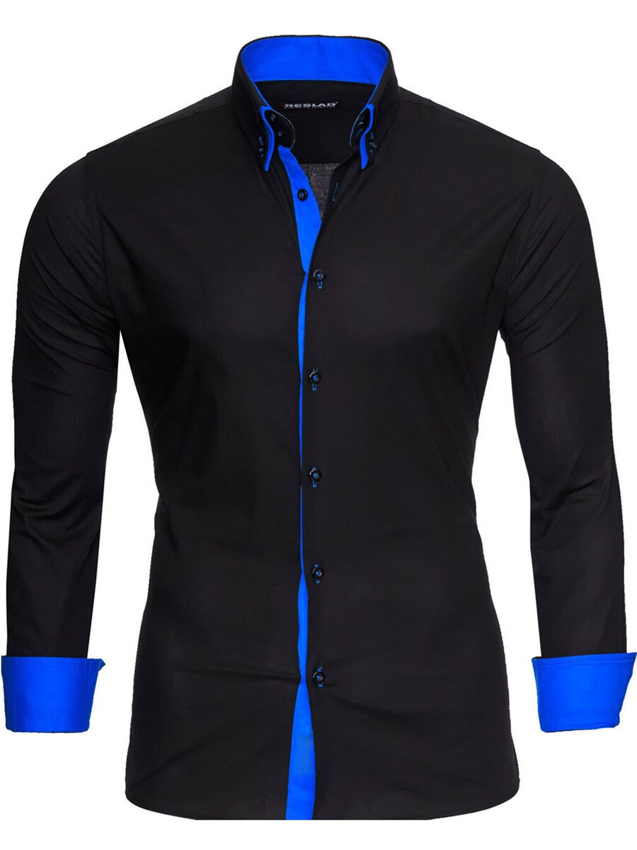 Рубашка Slim Fit на пуговицах Reslad RS7050, темно-синий
Рубашка Slim Fit на пуговицах Reslad RS7050, темно-синий