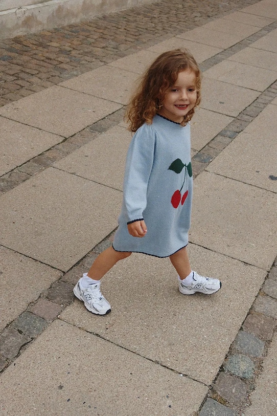 Детское платье с добавлением шерсти ALEXA KNIT DRESS Konges Sløjd, синий
Детское платье с добавлением шерсти ALEXA KNIT DRESS Konges Sløjd, синий