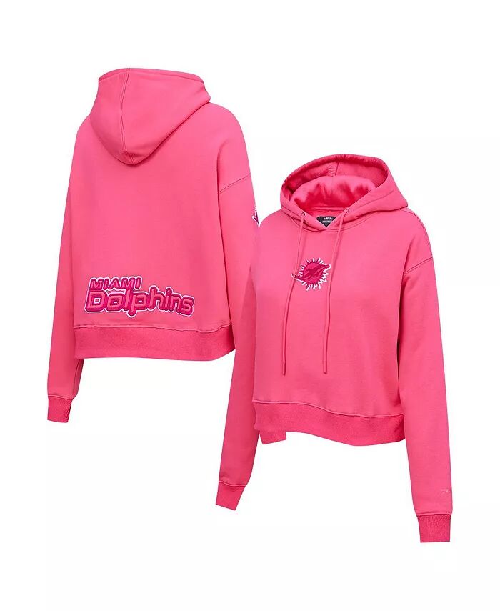 Женская розовая флисовая толстовка с капюшоном Miami Dolphins Triple Pink Pro Standard
Женская розовая флисовая толстовка с капюшоном Miami Dolphins Triple Pink Pro Standard