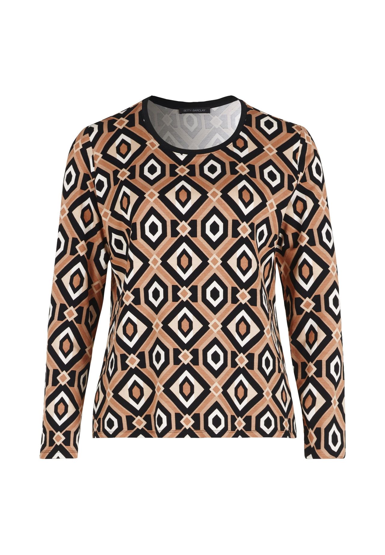 Базовая рубашка с цветочным принтом BETTY BARCLAY, коричнево-черный
Базовая рубашка с цветочным принтом BETTY BARCLAY, коричнево-черный