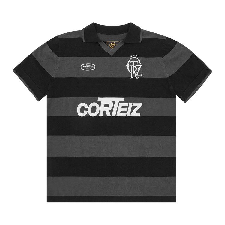 Джерси Corteiz Striped Knit Jersey, Black
Джерси Corteiz Striped Knit Jersey, Black