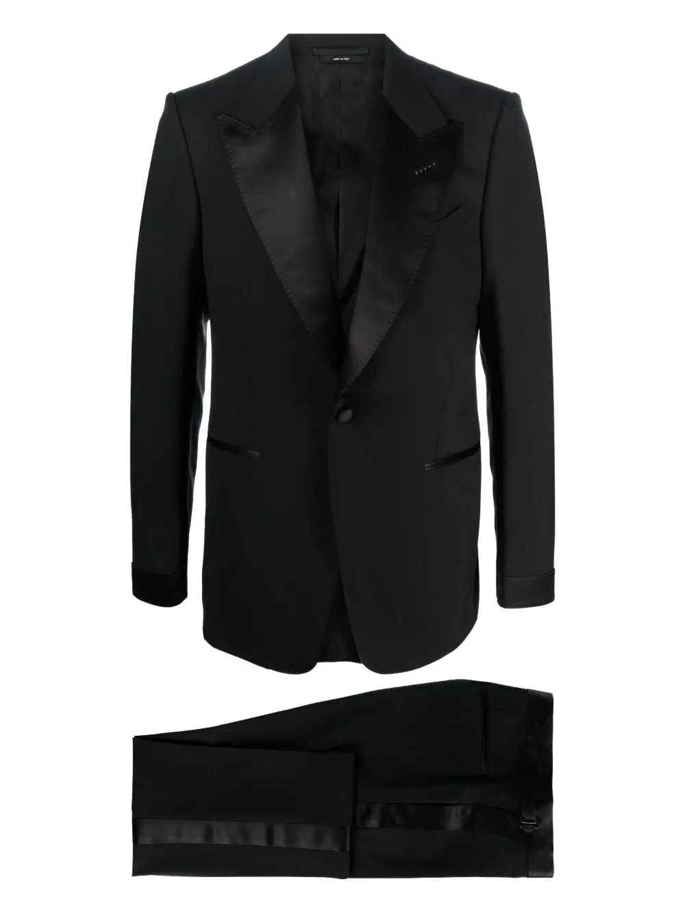 Шерстяной костюм с атласной отделкой AccessXPrive, черный
Шерстяной костюм с атласной отделкой AccessXPrive, черный
